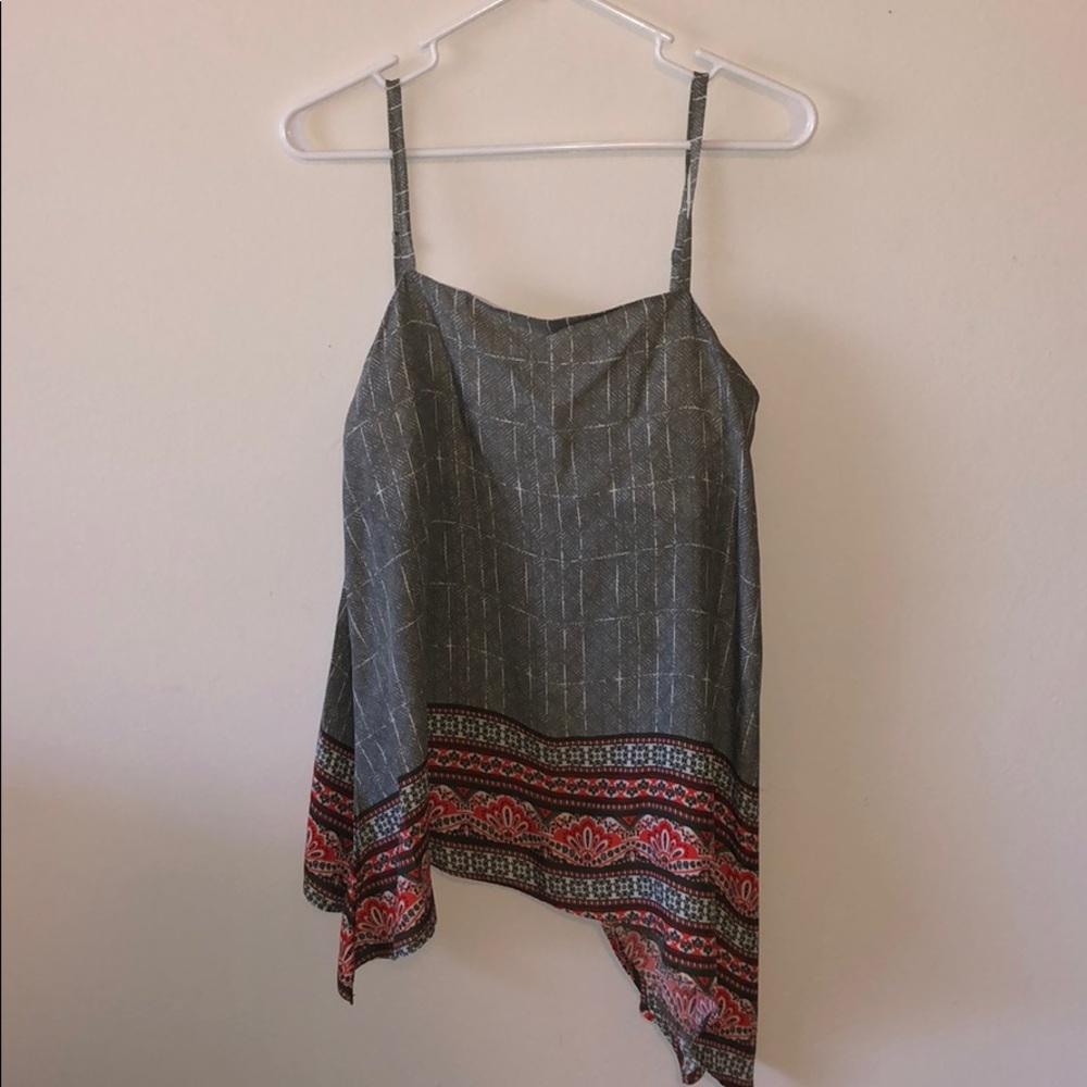 Tribal print casual top